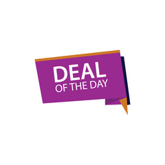 Deal of the Day Sale Badge Graphic for Promotions and Discounts