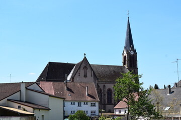 village church of Wittring in France