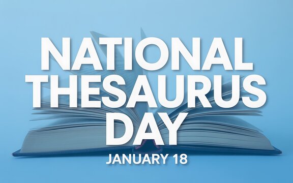 Celebrating national thesaurus day on january 18