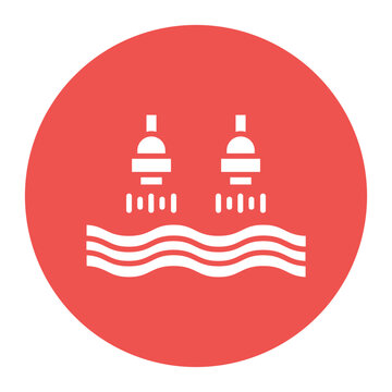 Flyboarding Icon