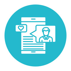 Social Media Recruitment Icon