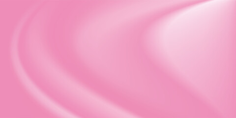 Obraz premium Abstract Smooth Pink Wave Mesh Gradient Background Design, Soft Pink Pastel Background Template Vector