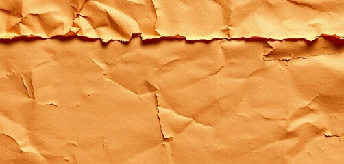 Close-up of aged, wrinkled paper, creases and tears evident,  damaged,  surface