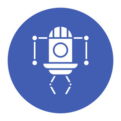 Nano Robot Icon