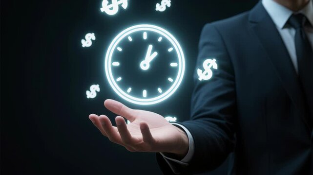 Financial growth and wealth management with compound interest, investment strategies, time value of money ensure business success, secure retirement