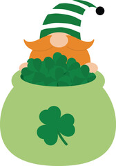 Pile Of Shamrock leaves