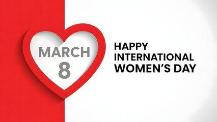Happy international women's day celebrations on march 8th