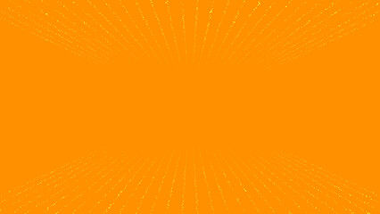 Orange Background With Striped Particle Lights