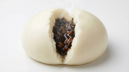 Korean Winter Hoppang With Sweet Red Bean Filling