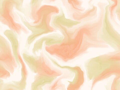Pastel, kiwi, and tangerine marbling marble marmer seamless repeat surface pattern design for woman fabric fashion or wallpaper background needs