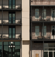 Historic and Modern Apartment Architecture in Ybor City, Tampa