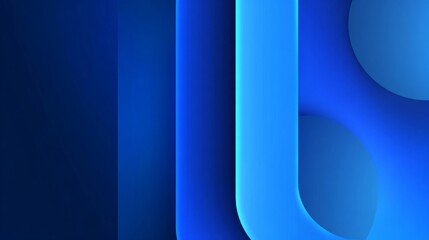 Futuristic blue technology gradient background with abstract digital patterns, glowing data streams, and modern tech-inspired banner design for high-tech and digital innovation themes