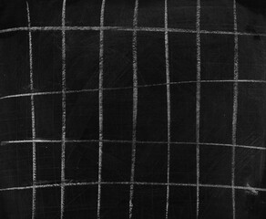 writing squares, blank black chalkboard, old blackboard background and texture