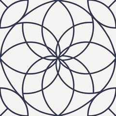 Minimalist Abstract Focus and Clarity Symbol Vector