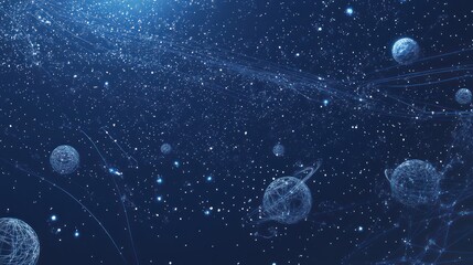 Cosmic digital network