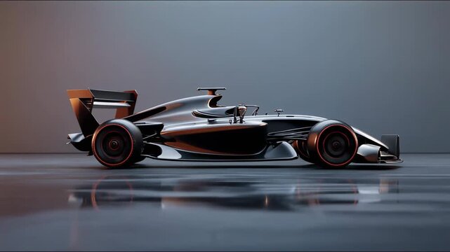 Sleek, high-performance racing machine concept, embodying speed, precision, and automotive engineering prowess