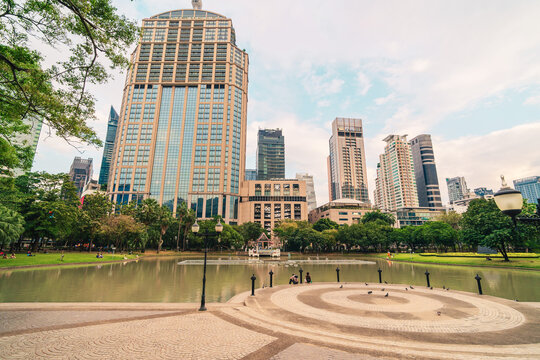 Benchasiri park in Bangkok	