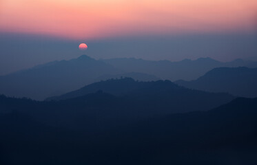 Beautiful natural landscape of Nepal 