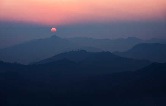 Beautiful natural landscape of Nepal 