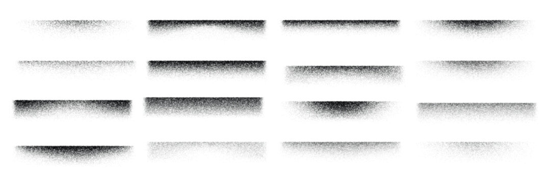 noise grain edge shadows of gradient stipple dots