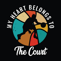 Basketball T-shirt design © Designergaint