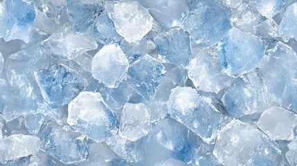 Intricate Patterns of Frozen Water Crystals on a Winter Surface, Perfect for Stunning Backgrounds