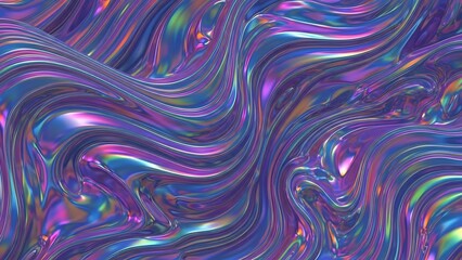 Vibrant purple abstract swirling pattern background.