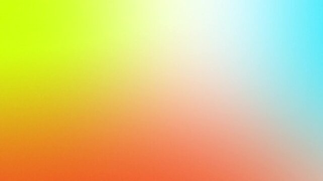 Vibrant yellow and cyan spectral heatmap loop with neon infrared thermal energy gradient for psychedelic acid vivid animation.