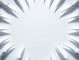 Abstract Symmetrical Icicle Frame 