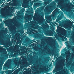 The image is of a body of water with ripples and waves