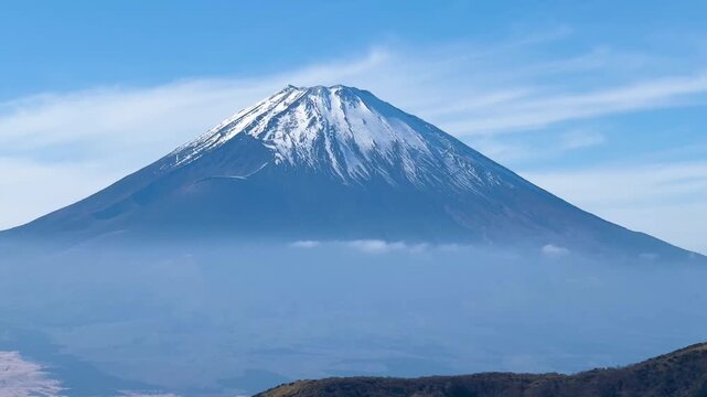 mount fuji in japan