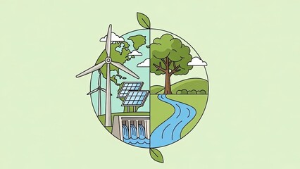 Renewable energy sources for sustainable future