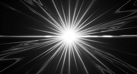 Light explosion with white rays on black background Image_fx - 2025-11-08T171815.723