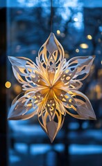 blue and yellow flower