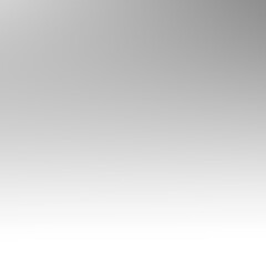 Gradient from black to gray simple shading on transparent background