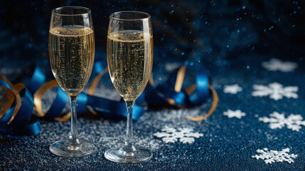 Raise a glass to cheer the night away with sparkling champagne; create memorable moments and share the happiness and magic with someone special.