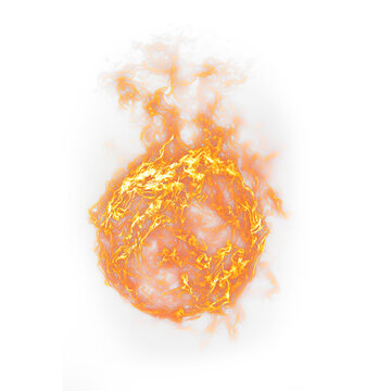 Fire ring isolated on transparent background. Circle fire isolated. Glowing light round on transparent png. Circle with gold dust png  Fire ball flame isolated