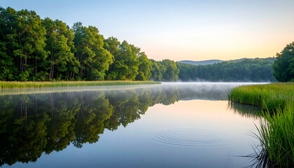 morning on the river