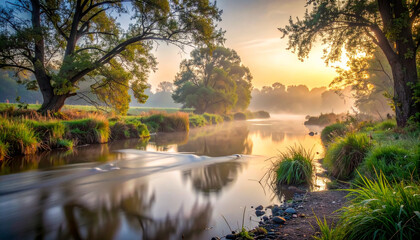 water background material