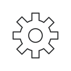 Basic interface line editable stroke icon. Vector illustration