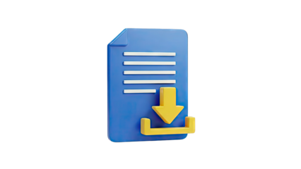 3D Download Icon