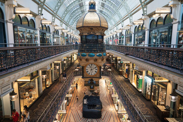 Obraz premium Queen Victoria Building, Shopping centre, Sydney, New South Wales, Australia 