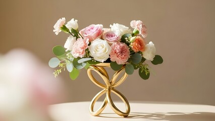 Celebrating empowerment and unity on international women's day with floral tribute