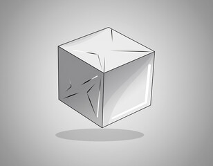 abstract 3d cube