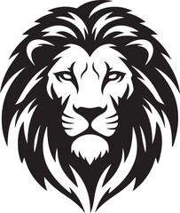 50 Lion Head Silhouette Icon Bundle