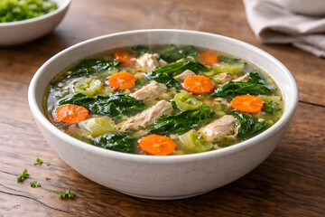 Healthy Chicken Vegetable Soup for Clean Eating 