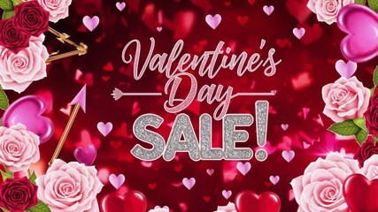Valentines Day sale offers discounts on gifts in different shops and online from February 1 to February 14