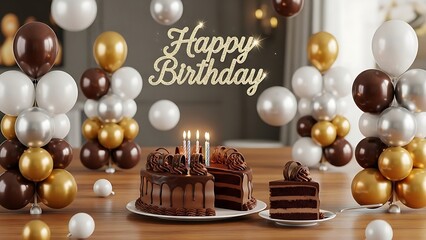 Celebrate with a delightful birthday cake