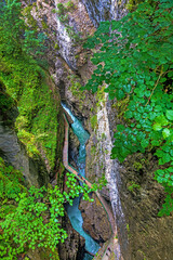 Breitachklamm - Sommer - Schlucht - Allg&auml;u - Oberstdorf - Sommer 