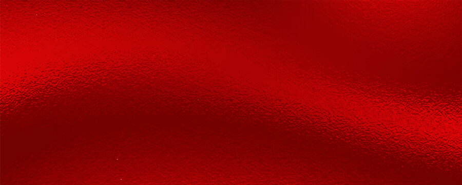 Vector red foil texture background. Abstract gradient bright and shiny light reflection rough texture surface. Vector illustration for background,Eps10